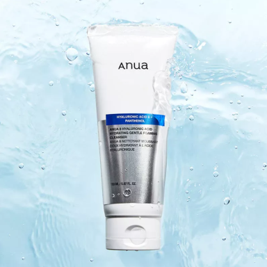 ANUA HYALURONIC HYDRATING GENTLE FOAMING CLEANSER facial cleanser with hyaluronic acid and panthenol, 150 ml ANUA HYALURONIC HYDRATING GENTLE FOAMING CLEANSER facial cleanser with hyaluronic acid and panthenol, 150 ml