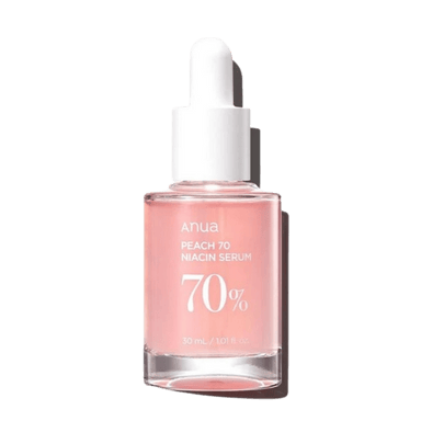 ANUA PEACH 70 NIACIN SERUM brightening serum enriched with niacinamide and nourishing peach extracts, 30 ml ANUA PEACH 70 NIACIN SERUM brightening serum enriched with niacinamide and nourishing peach extracts, 30 ml
