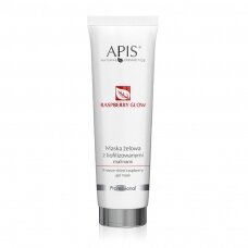 APIS gel mask with lyophilized raspberries, 100 ml.