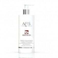APIS ORIENTAL SPA massage oil with ginger and cinnamon, 500 ml.