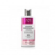 APIS AMARANTUS CARE švelnus ir aksominis silpnus plaukus atstatantis šampūnas, 300 ml