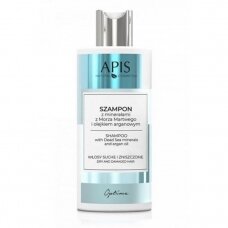 APIS shampoo with dead sea minerals and argan oil, 300 ml.