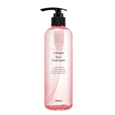 A'PIEU RASPBERRY VINEGAR HAIR SHAMPOO moisturizing and strengthening hair shampoo, 500 ml A'PIEU RASPBERRY VINEGAR HAIR SHAMPOO moisturizing and strengthening hair shampoo, 500 ml
