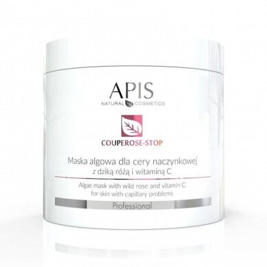 APIS COUPEROUS STOP alginate algae mask for capillary skin, 200 g. APIS COUPEROUS STOP alginate algae mask for capillary skin, 200 g.