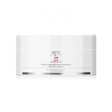 APIS COUPOROSE- STOP альгинатная водорослевая маска для куперозной кожи лица, 100г.