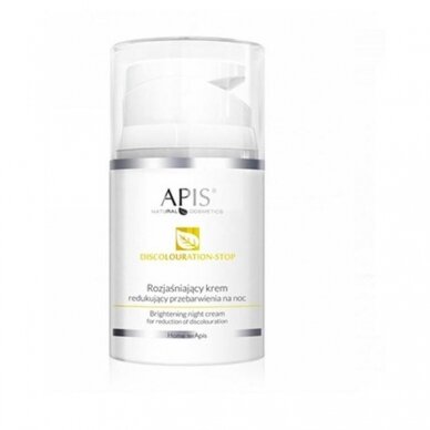 APIS DISCOLOURATION-STOP brightening, reducing discoloration, night cream, 50 ml.