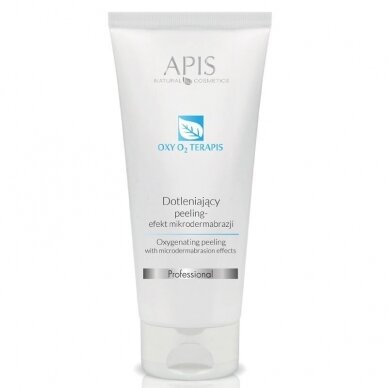 APIS OXY O2 TERAPIS Oxygen facial skin scrub (with microdermabrasion effect), 200 ml