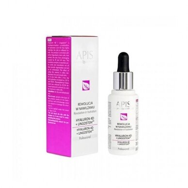 APIS hyaluronic 4D emulsion + Ligostem TM + 6 amino acid complex, 30 ml APIS hyaluronic 4D emulsion + Ligostem TM + 6 amino acid complex, 30 ml
