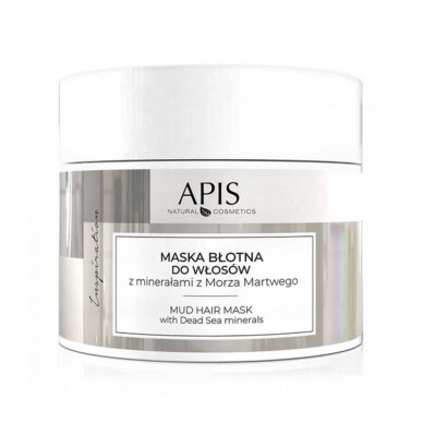 APIS INSPIRATION elasticizing mask for dry and brittle hair with marine alginates and collagen, 200 ml.