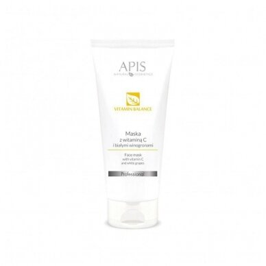 APIS Vitamin Balance mask with vitamin C and white grapes, 200 ml APIS Vitamin Balance mask with vitamin C and white grapes, 200 ml