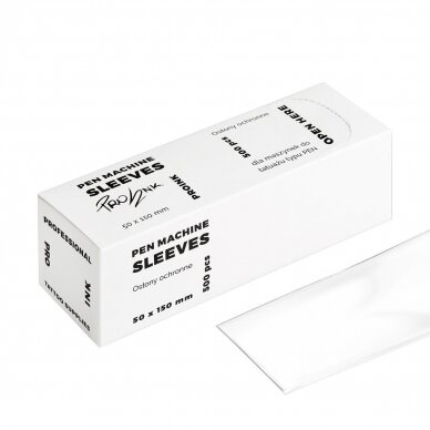 Пакеты с защитными ручками PRO INK для тату-машинок 500 шт. 1