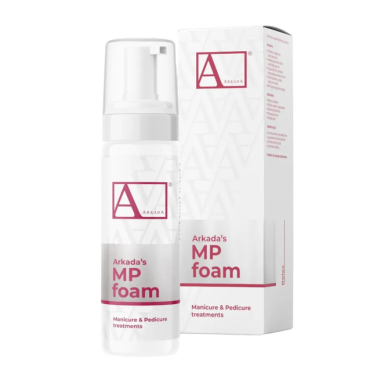 ARKADA MP FOAM keratolytic foam for nails with antibacterial and antifungal properties, 150ml ARKADA MP FOAM keratolytic foam for nails with antibacterial and antifungal properties, 150ml