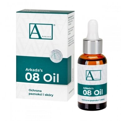 ARKADA 08 anti-fungal protective regenerating oil for feet, hands and nails, 30 ml. 1