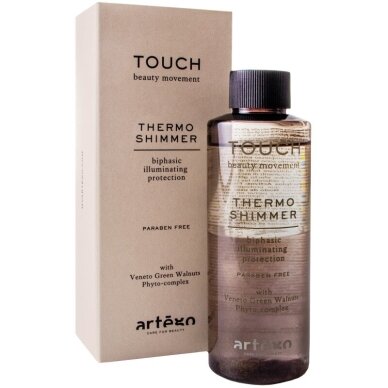 ARTEGO TOUCH THERMO SHIMMER двухфазный термозащитный спрей-блеск, 150 мл ARTEGO TOUCH THERMO SHIMMER двухфазный термозащитный спрей-блеск, 150 мл