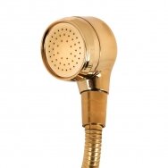 GABBIANO replacement shower head for hairdressing sink, gold color
