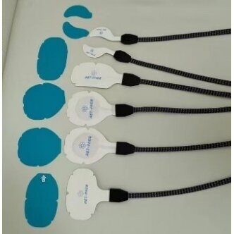 Atsarginiai elektrostimuliacijos lipdukai (elektrodai) EM RET-FACE (5 rinkiniai) Atsarginiai elektrostimuliacijos lipdukai (elektrodai) EM RET-FACE (5 rinkiniai)