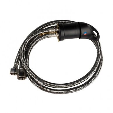 Replacement faucet for the barbershop sink, black color 1 Replacement faucet for the barbershop sink, black color 1