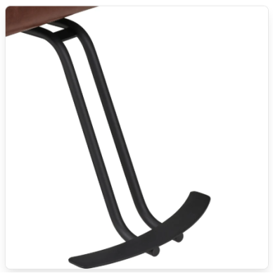 AYALA barber chair footrest for supporting the clients feet, assembled 2 AYALA barber chair footrest for supporting the clients feet, assembled 2
