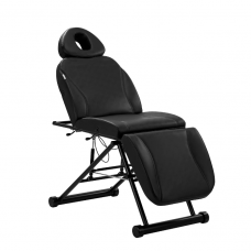 AZZURRO profesionali kosmetologinė kėdė - gultas 563, juodos spalvos