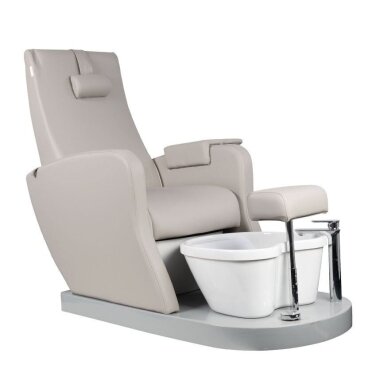 Professional electric podological SPA chair for pedicure procedures AZZURRO 016, grey color Professional electric podological SPA chair for pedicure procedures AZZURRO 016, grey color