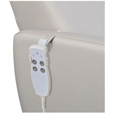 Профессиональное электрическое подологическое SPA кресло для процедур педикюра AZZURRO 016, серого цвета 4
