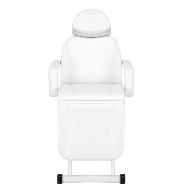 Кресло профессиональное косметологическое AZZURRO - кровать 563, цвет белый 8