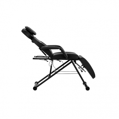 AZZURRO professional cosmetology chair - couch 563, black color 2 AZZURRO professional cosmetology chair - couch 563, black color 2