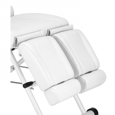 AZZURRO profesionali kosmetologinė kėdė - gultas 563S, baltos spalvos 10