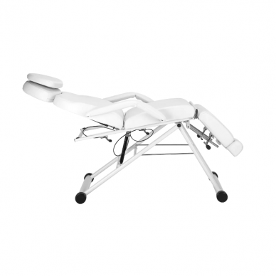 AZZURRO profesionali kosmetologinė kėdė - gultas 563S, baltos spalvos 6