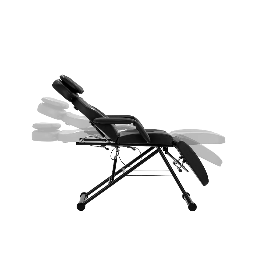 AZZURRO professional cosmetology chair - couch 563, black color 4 AZZURRO professional cosmetology chair - couch 563, black color 4
