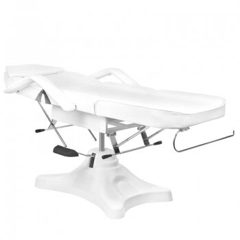 Professional hydraulic cosmetology chair-bed A 234, white color 2