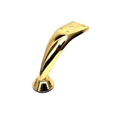 Furniture leg GOLD H-120 Furniture leg GOLD H-120