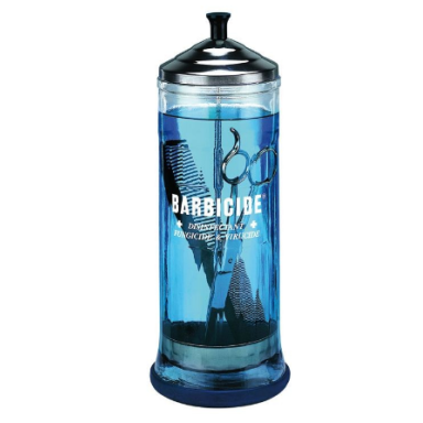 BARBICIDE glass container for tool disinfection, 1100 ml BARBICIDE glass container for tool disinfection, 1100 ml