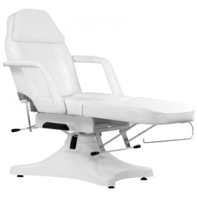 Profesionali hidraulinė kosmetologinė kėdė-lova A 234, baltos spalvos 3