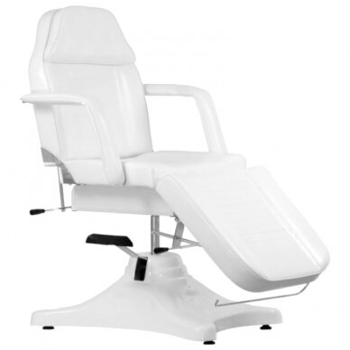Profesionali hidraulinė kosmetologinė kėdė-lova A 234, baltos spalvos 5