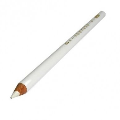 White pencil for small nail decorations, 1 pc. 1