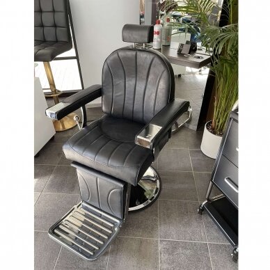 Professional barbers and beauty salons haircut chair SM138, black color 16