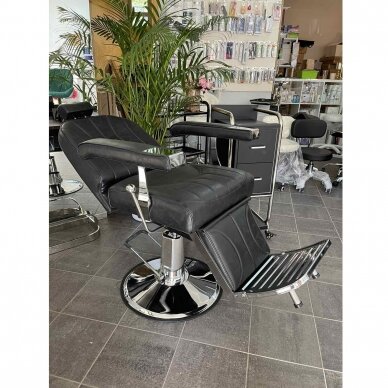Professional barbers and beauty salons haircut chair SM138, black color 9