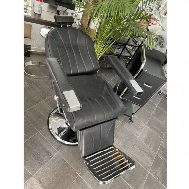 Professional barbers and beauty salons haircut chair SM138, black color 10