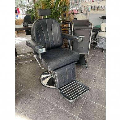 Professional barbers and beauty salons haircut chair SM138, black color 11