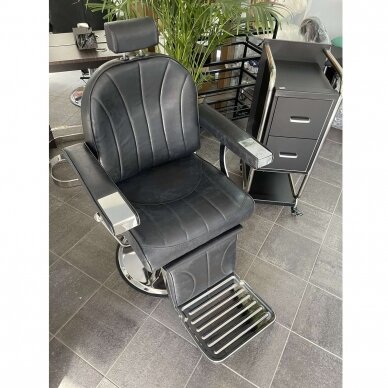 Professional barbers and beauty salons haircut chair SM138, black color 14