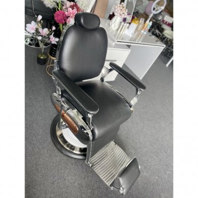 рофессиональное кресло для парикмахерских и салонов красоты GABBIANO MOTO, черного цвета 9