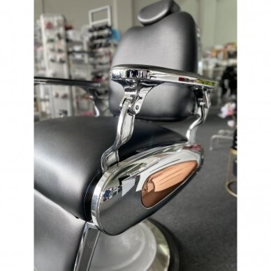 рофессиональное кресло для парикмахерских и салонов красоты GABBIANO MOTO, черного цвета 11
