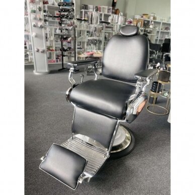 рофессиональное кресло для парикмахерских и салонов красоты GABBIANO MOTO, черного цвета 12