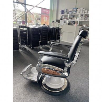 рофессиональное кресло для парикмахерских и салонов красоты GABBIANO MOTO, черного цвета 7