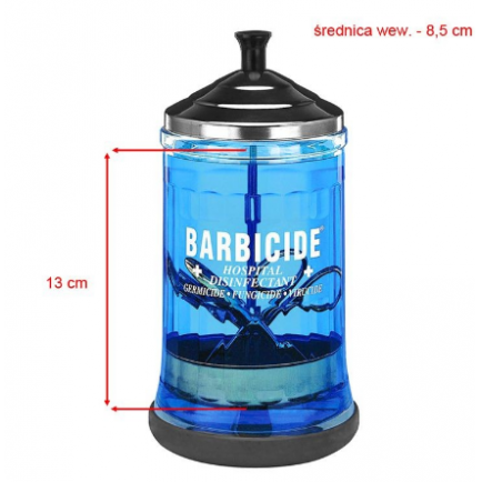 BARBICIDE glass container for tool disinfection, 750 ml 1 BARBICIDE glass container for tool disinfection, 750 ml 1