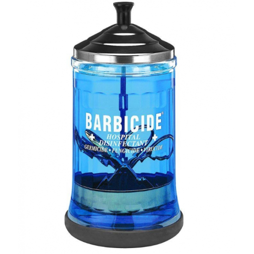 BARBICIDE glass container for tool disinfection, 750 ml