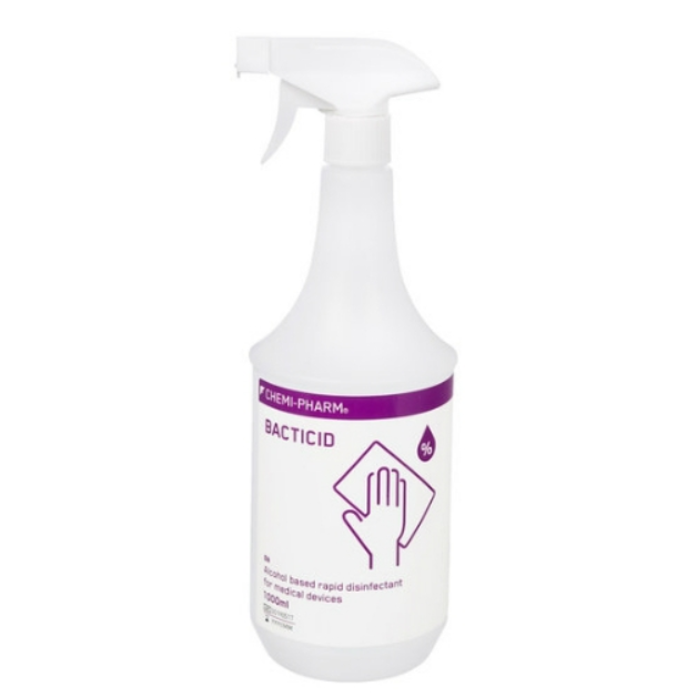 BACTICID disinfectant for surfaces, tools, equipment and inventory, 1000 ml BACTICID disinfectant for surfaces, tools, equipment and inventory, 1000 ml