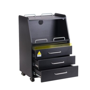 Professional podological helper with UV sanitation MOD 601, black color Professional podological helper with UV sanitation MOD 601, black color