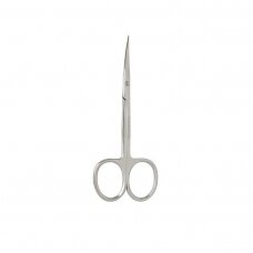 BEAUTY LUXURY Manicure scissors HM-29, curved, steel, extended